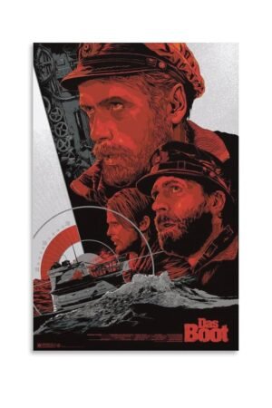Paintings for Wall Decorations Das Boot Movie Posters Custom Poster Canvas Art Poster And Wall Art Picture Print Modern Family Bedroom Decor Posters 24x36inch(60x90cm)