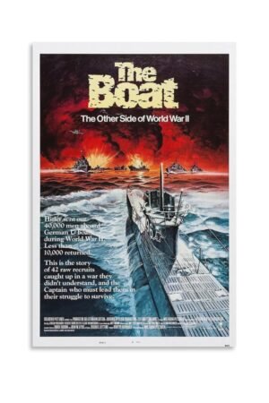 Paintings for Wall Decorations Das Boot Movie Posters Custom Poster Canvas Art Poster And Wall Art Picture Print Modern Family Bedroom Decor Posters 24x36inch(60x90cm)