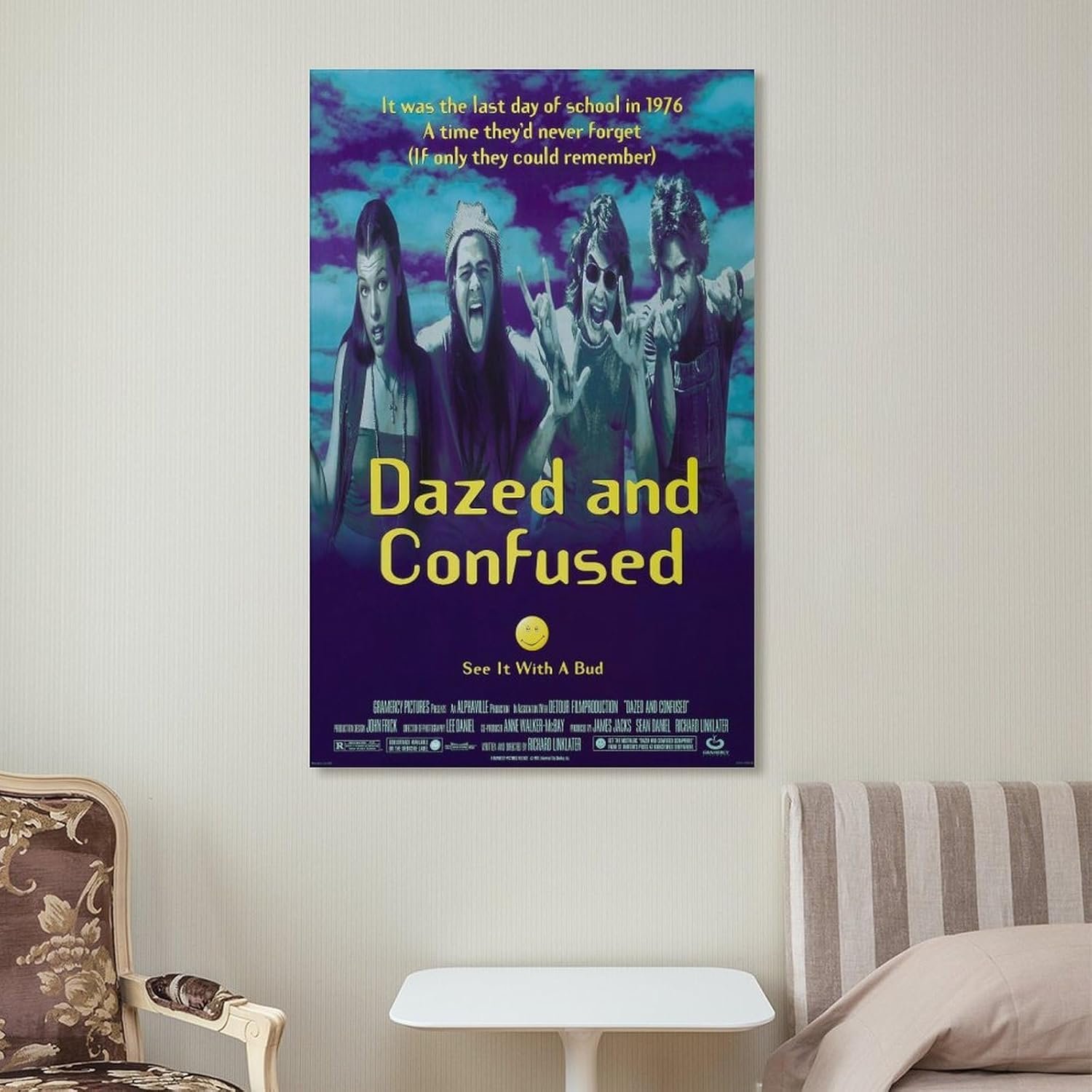 Paintings for Wall Decorations Dazed And Confused Movie Posters Cool Artwork Wall Art Home Decor Posters Gift Ideas Canvas Art Poster And Wall Art Picture Print Modern Family...