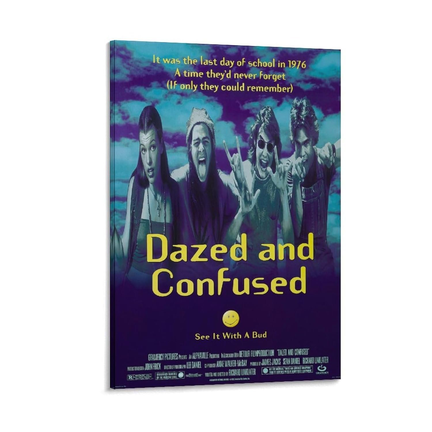 Paintings for Wall Decorations Dazed And Confused Movie Posters Cool Artwork Wall Art Home Decor Posters Gift Ideas Canvas Art Poster And Wall Art Picture Print Modern Family...
