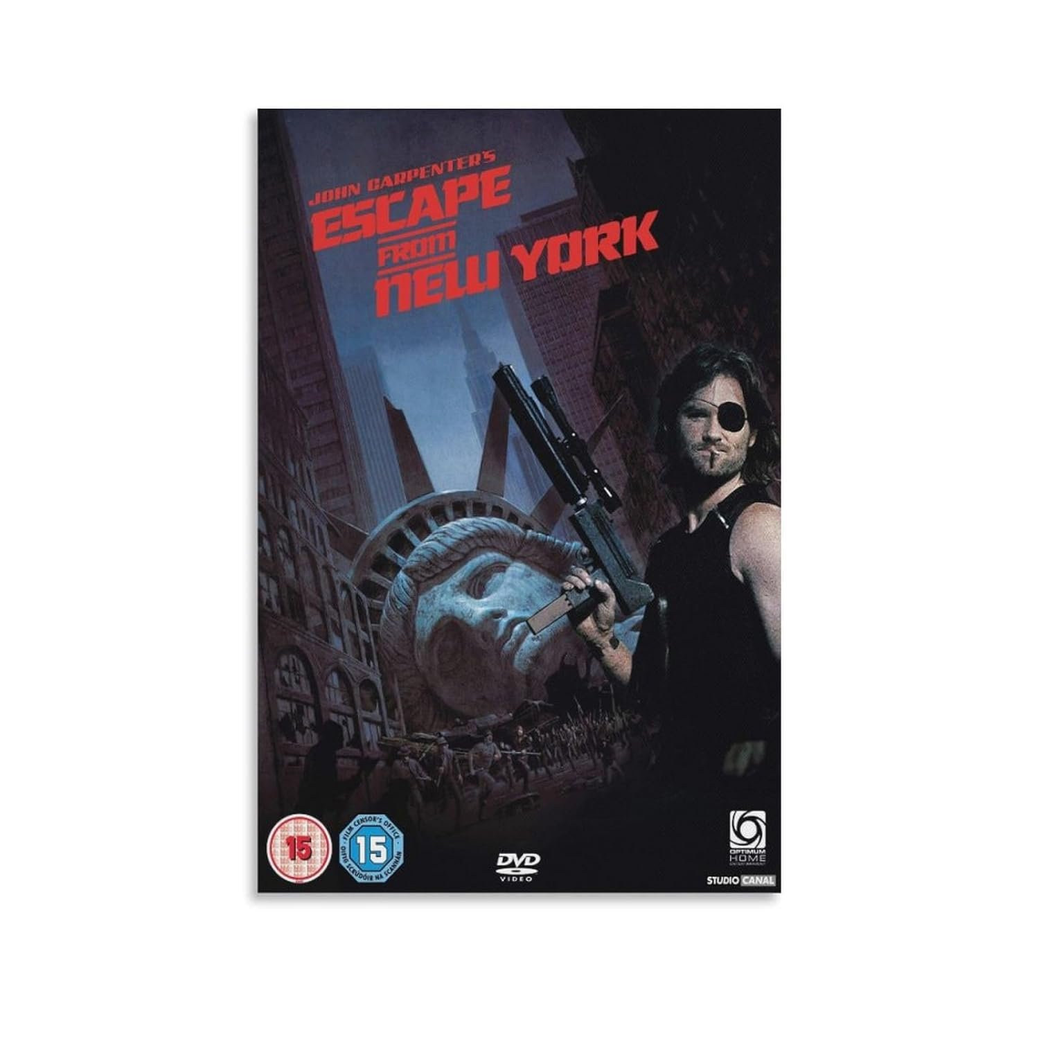 Paintings for Wall Decorations Escape from New York Movie Posters Cool Artwork Wall Art Home Decor Posters Gift Ideas Prints Poster Decorative Painting Canvas Wall Art Living...
