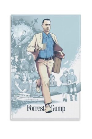 Paintings for Wall Decorations Forrest Gump Movie Posters Prints Poster Decorative Painting Canvas Wall Art Living Room Posters Bedroom Painting 12x18inch(30x45cm)