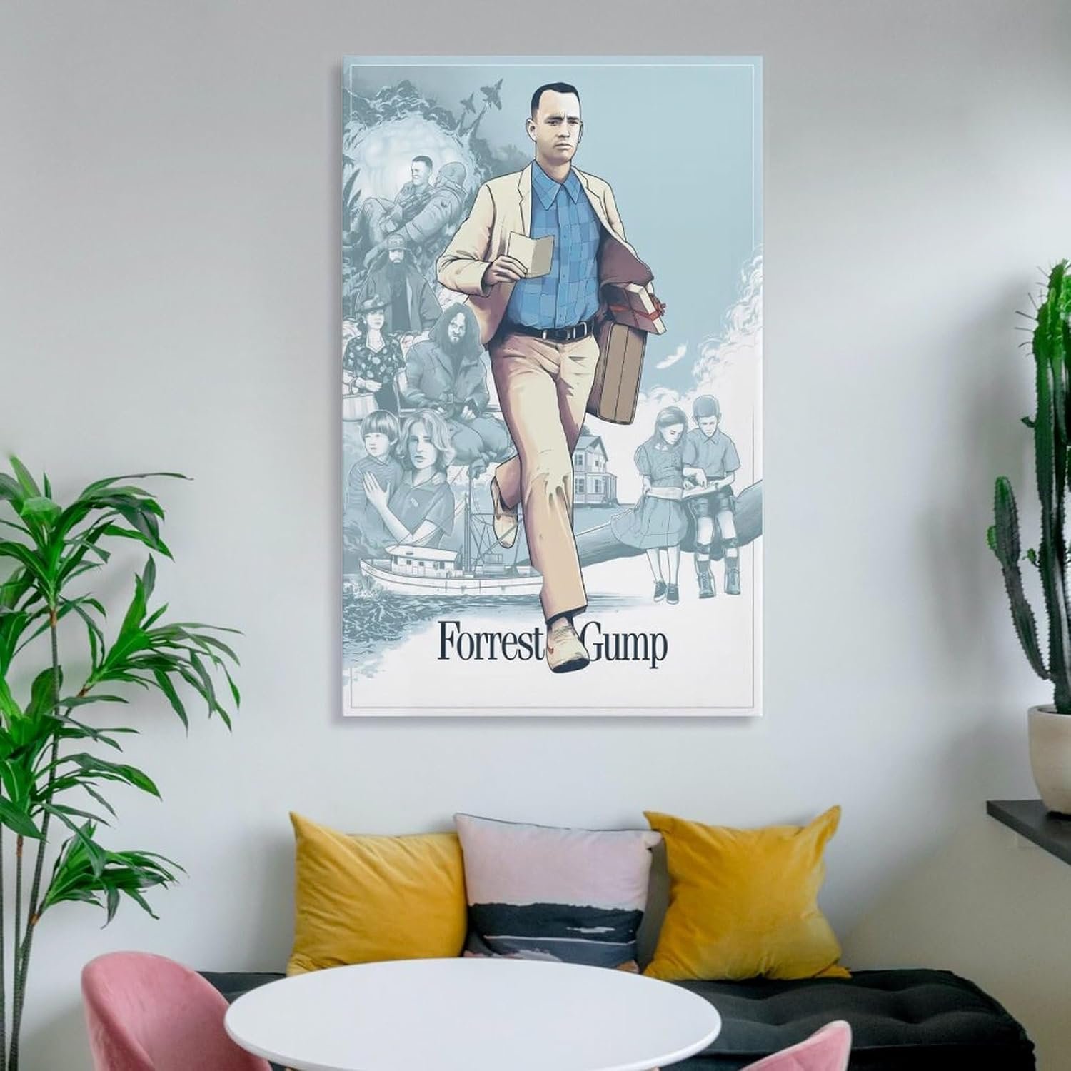 Paintings for Wall Decorations Forrest Gump Movie Posters Prints Poster Decorative Painting Canvas Wall Art Living Room Posters Bedroom Painting 12x18inch(30x45cm)
