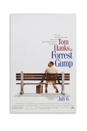 Paintings for Wall Decorations Forrest Gump Movie Posters Prints Poster Decorative Painting Canvas Wall Art Living Room Posters Bedroom Painting 20x30inch(50x75cm)
