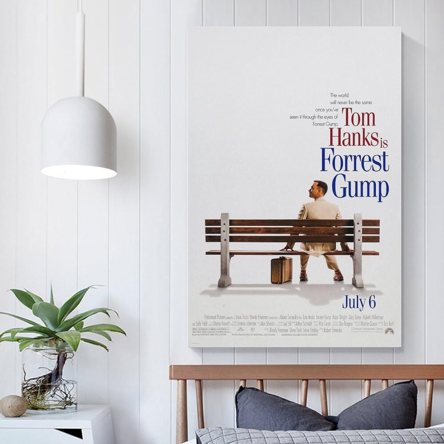 Paintings for Wall Decorations Forrest Gump Movie Posters Prints Poster Decorative Painting Canvas Wall Art Living Room Posters Bedroom Painting 20x30inch(50x75cm)