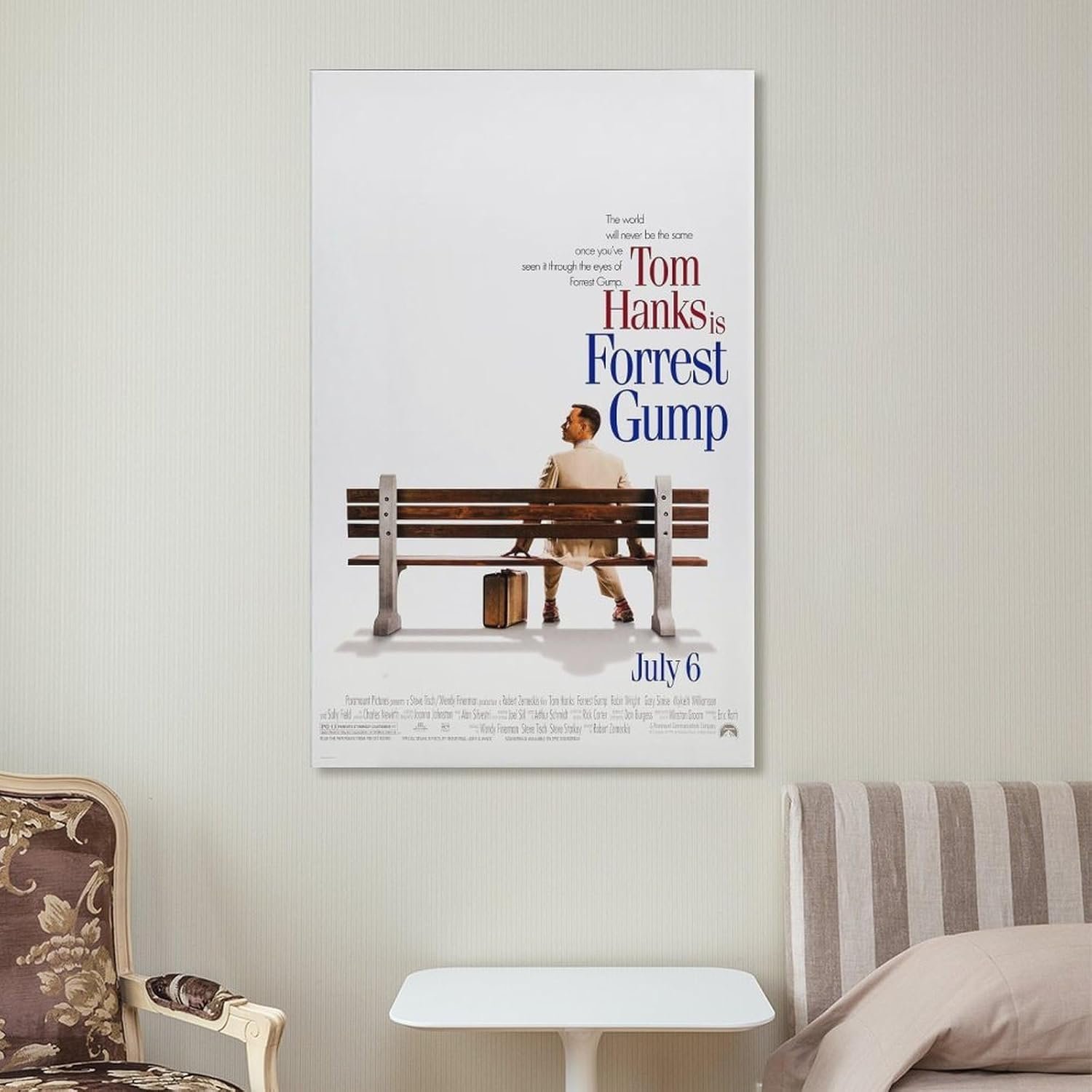 Paintings for Wall Decorations Forrest Gump Movie Posters Prints Poster Decorative Painting Canvas Wall Art Living Room Posters Bedroom Painting 20x30inch(50x75cm)