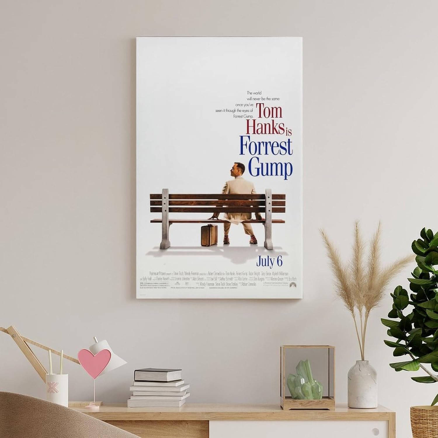 Paintings for Wall Decorations Forrest Gump Movie Posters Prints Poster Decorative Painting Canvas Wall Art Living Room Posters Bedroom Painting 20x30inch(50x75cm)