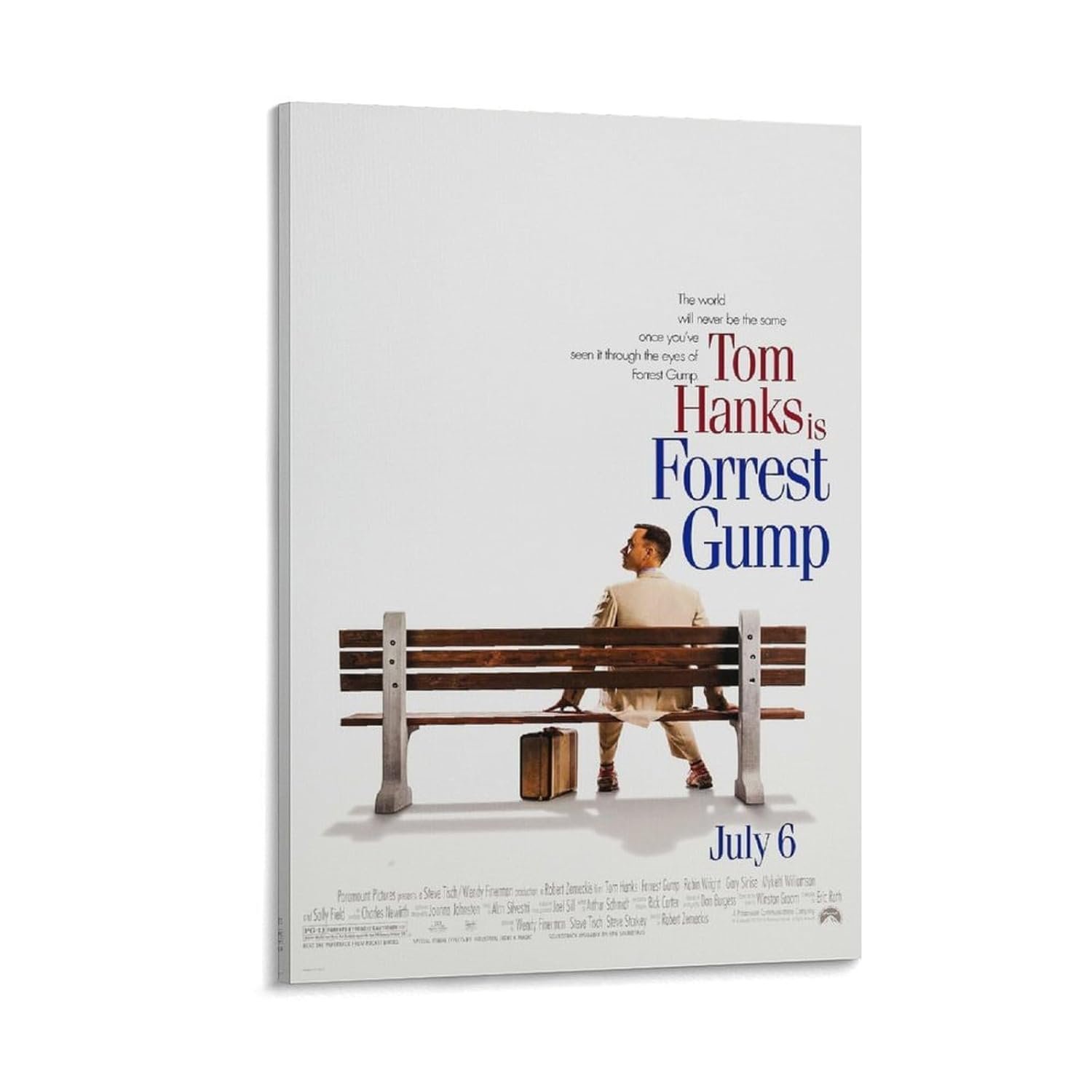 Paintings for Wall Decorations Forrest Gump Movie Posters Prints Poster Decorative Painting Canvas Wall Art Living Room Posters Bedroom Painting 20x30inch(50x75cm)