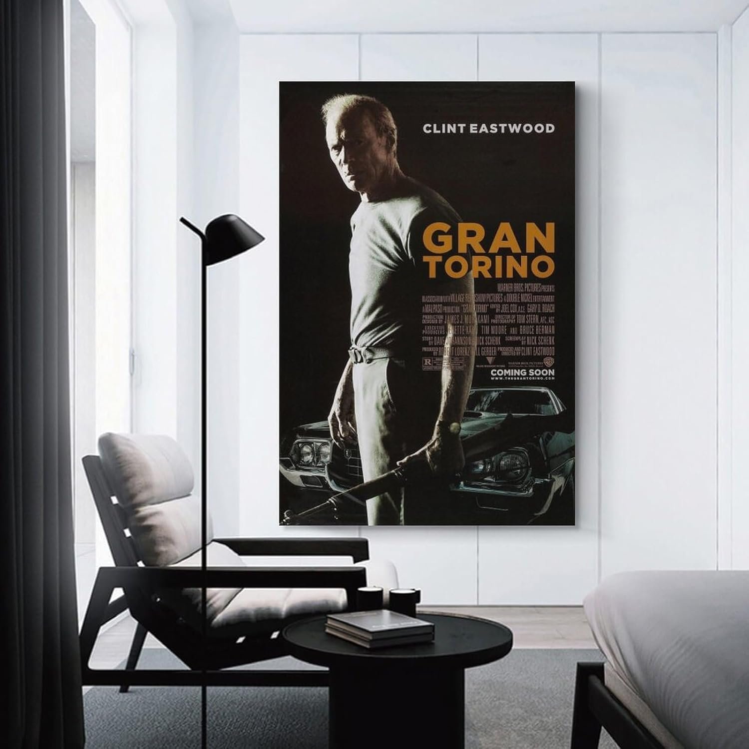 Paintings for Wall Decorations Gran Torino Movie Posters Custom Poster Prints Canvas Art Poster And Wall Art Picture Print Modern Family Bedroom Decor Posters 08x12inch(20x30cm)