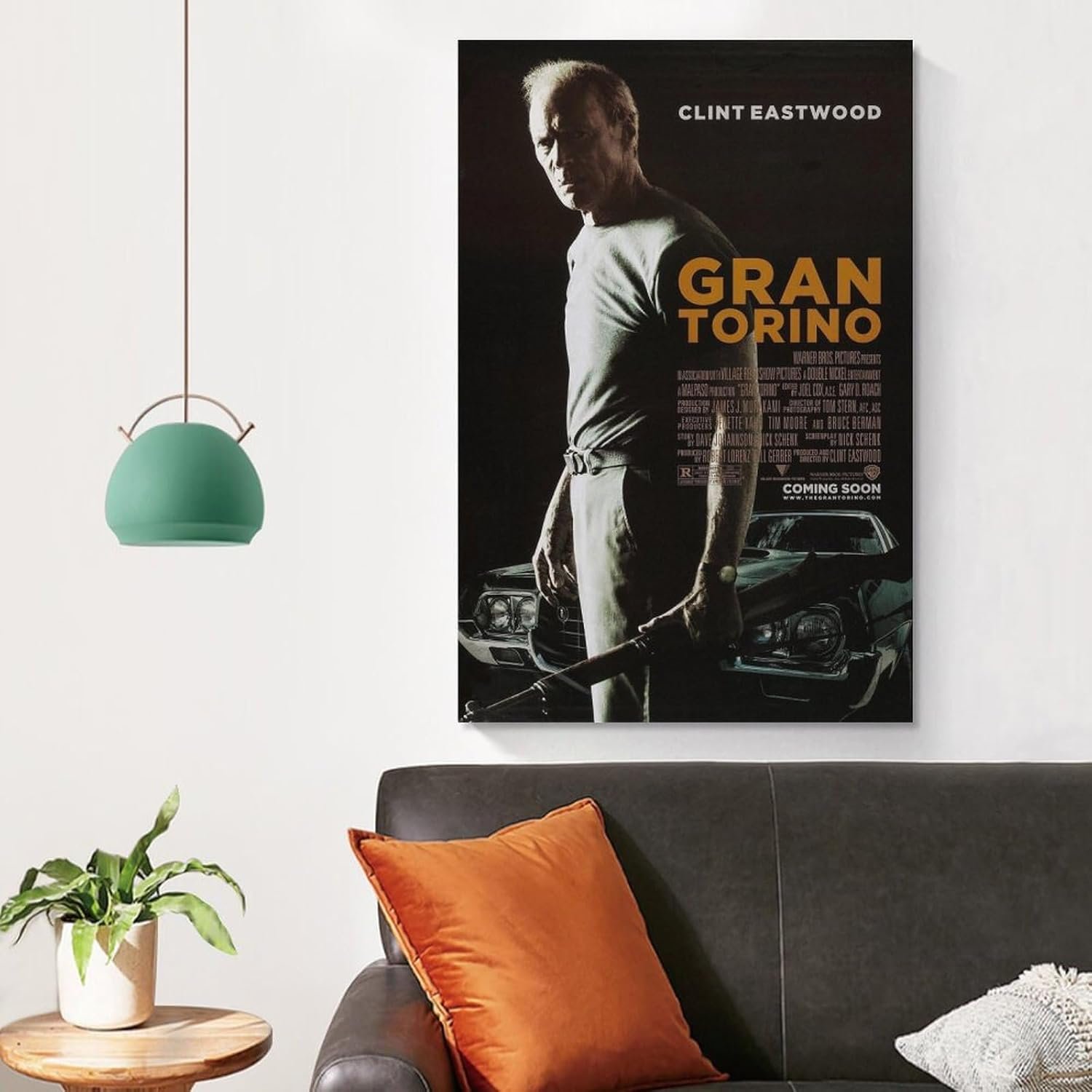 Paintings for Wall Decorations Gran Torino Movie Posters Custom Poster Prints Canvas Art Poster And Wall Art Picture Print Modern Family Bedroom Decor Posters 08x12inch(20x30cm)
