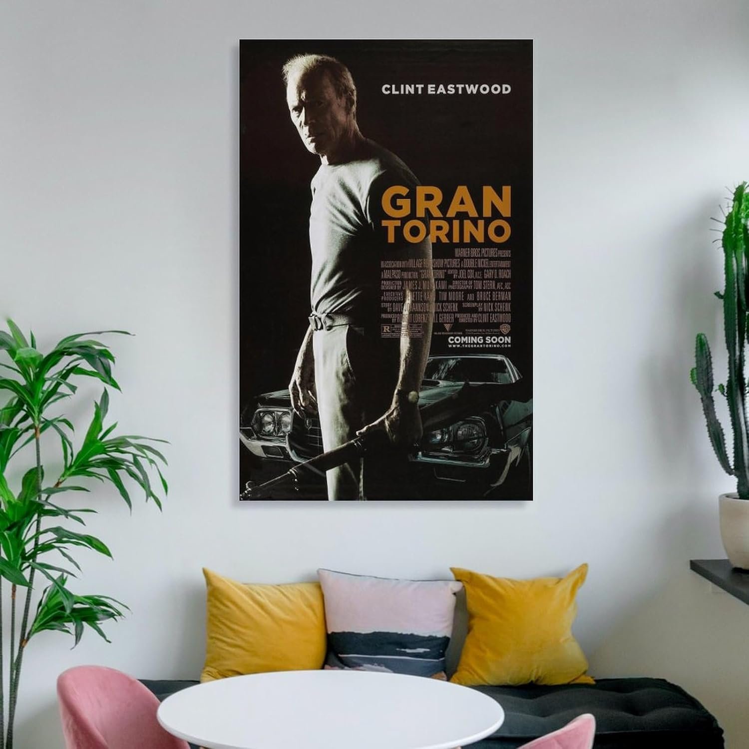 Paintings for Wall Decorations Gran Torino Movie Posters Custom Poster Prints Canvas Art Poster And Wall Art Picture Print Modern Family Bedroom Decor Posters 08x12inch(20x30cm)