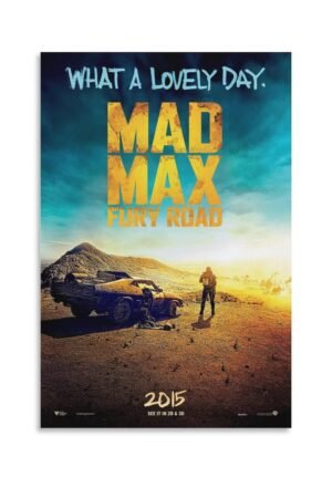 Paintings for Wall Decorations Mad Max-Fury Road Movie Posters Canvas Art Poster And Wall Art Picture Print Modern Family Bedroom Decor Posters 24x36inch(60x90cm)