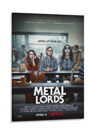Paintings for Wall Decorations Metal Lords Movie Poster Room Aesthetic Posters Cool Artwork Wall Art Home Decor Gift Ideas Canvas Art Poster And Wall Art Picture Print Modern...