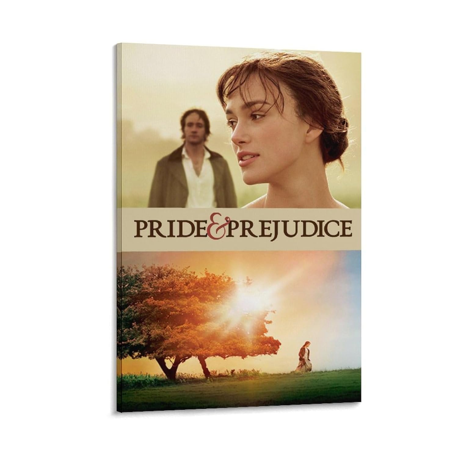 Paintings for Wall Decorations Pride And Prejudice Movie Poster Canvas Art Poster And Wall Art Picture Print Modern Family Bedroom Decor Posters 12x18inch(30x45cm)