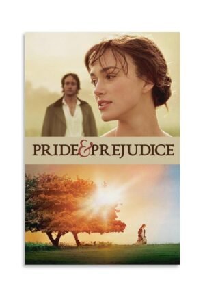 Paintings for Wall Decorations Pride And Prejudice Movie Poster Canvas Art Poster And Wall Art Picture Print Modern Family Bedroom Decor Posters 12x18inch(30x45cm)