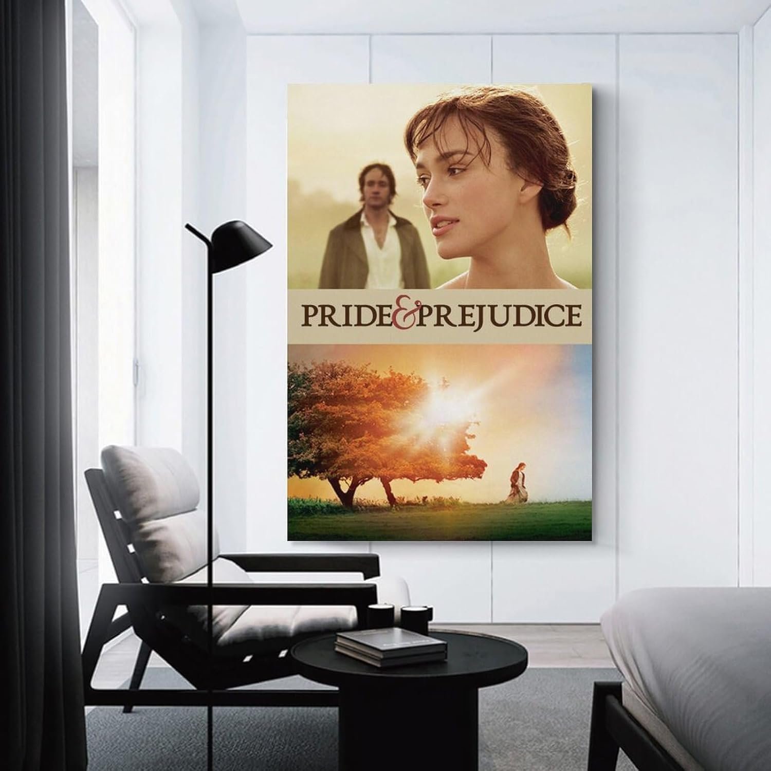 Paintings for Wall Decorations Pride And Prejudice Movie Poster Canvas Art Poster And Wall Art Picture Print Modern Family Bedroom Decor Posters 12x18inch(30x45cm)