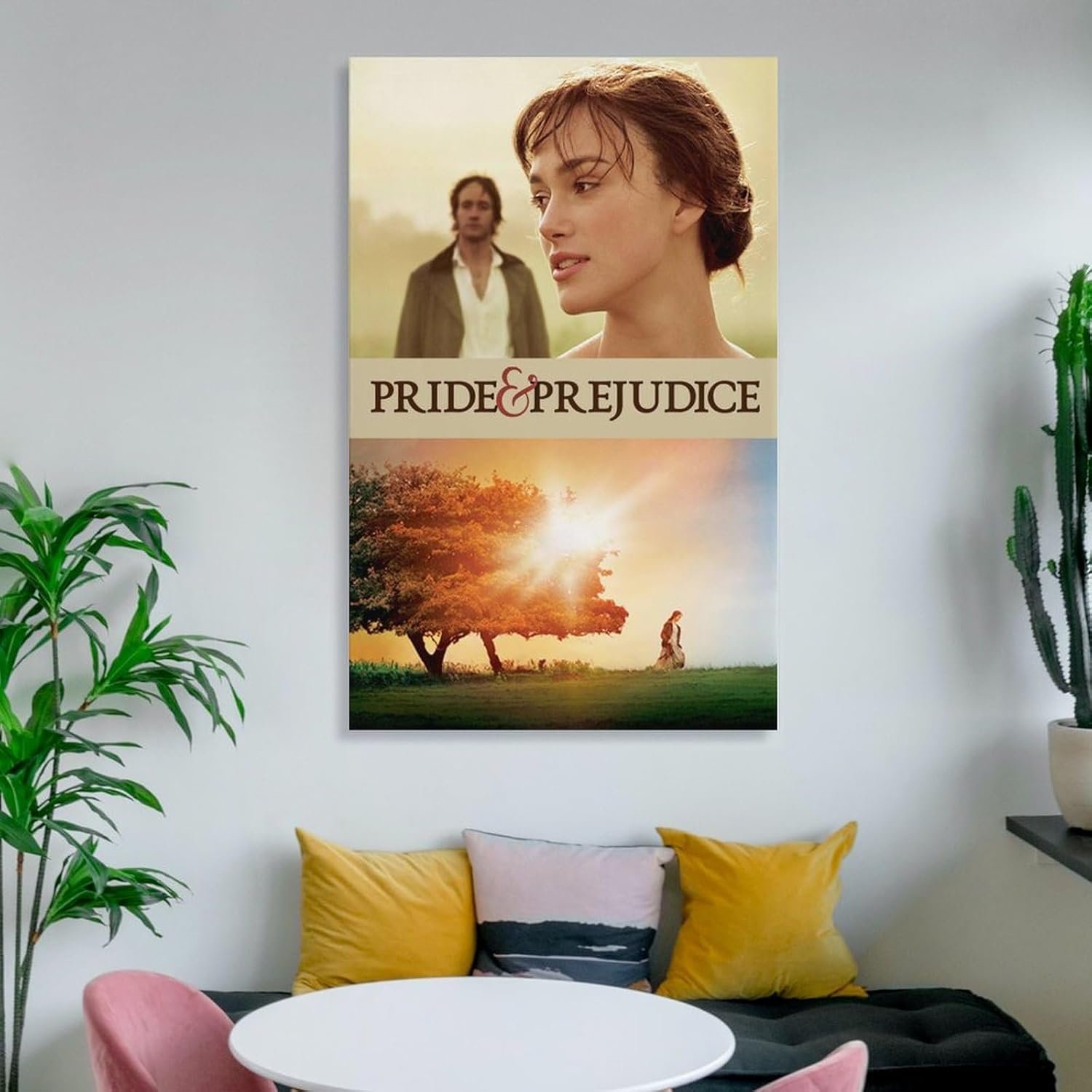 Paintings for Wall Decorations Pride And Prejudice Movie Poster Canvas Art Poster And Wall Art Picture Print Modern Family Bedroom Decor Posters 12x18inch(30x45cm)
