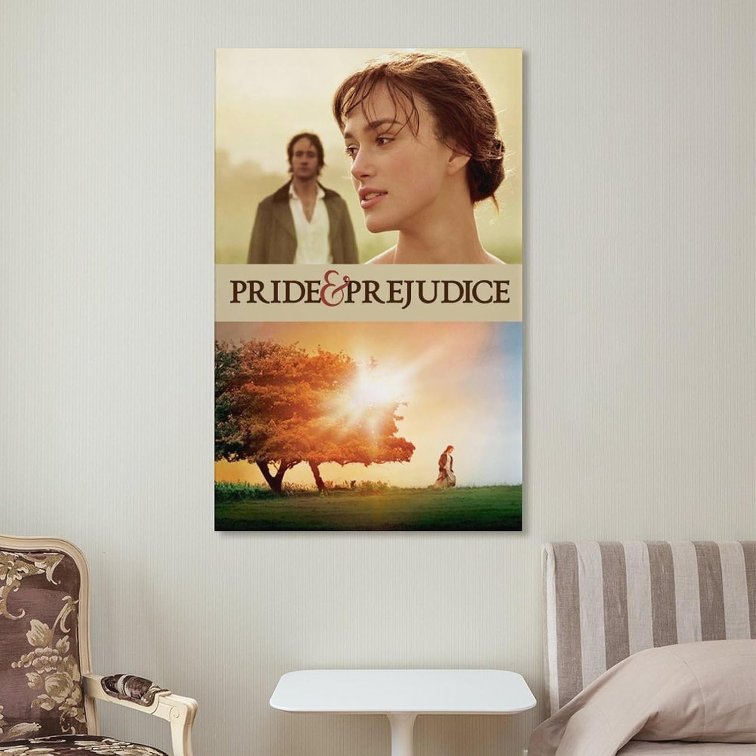 Paintings for Wall Decorations Pride And Prejudice Movie Poster Canvas Art Poster And Wall Art Picture Print Modern Family Bedroom Decor Posters 12x18inch(30x45cm)