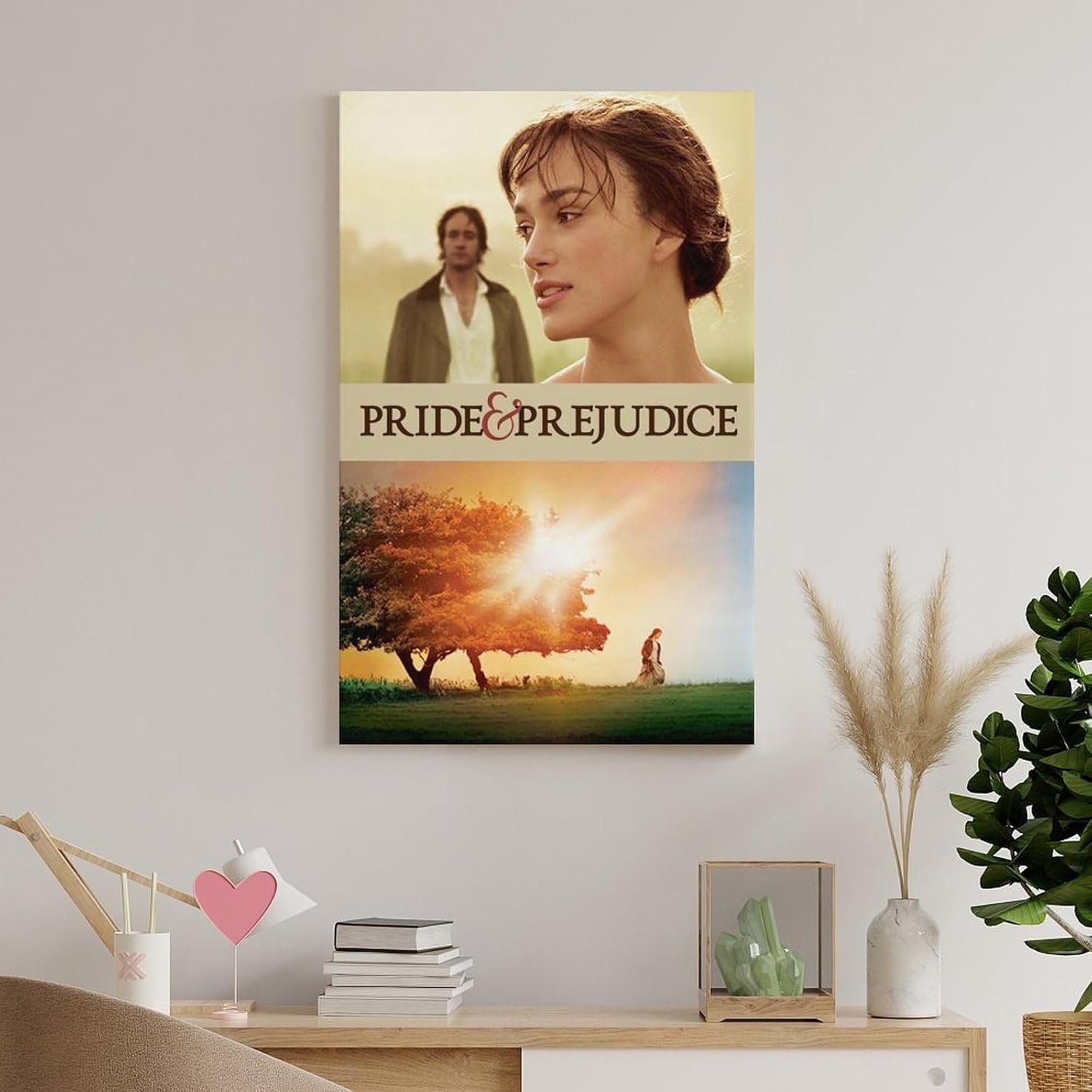 Paintings for Wall Decorations Pride And Prejudice Movie Poster Canvas Art Poster And Wall Art Picture Print Modern Family Bedroom Decor Posters 12x18inch(30x45cm)