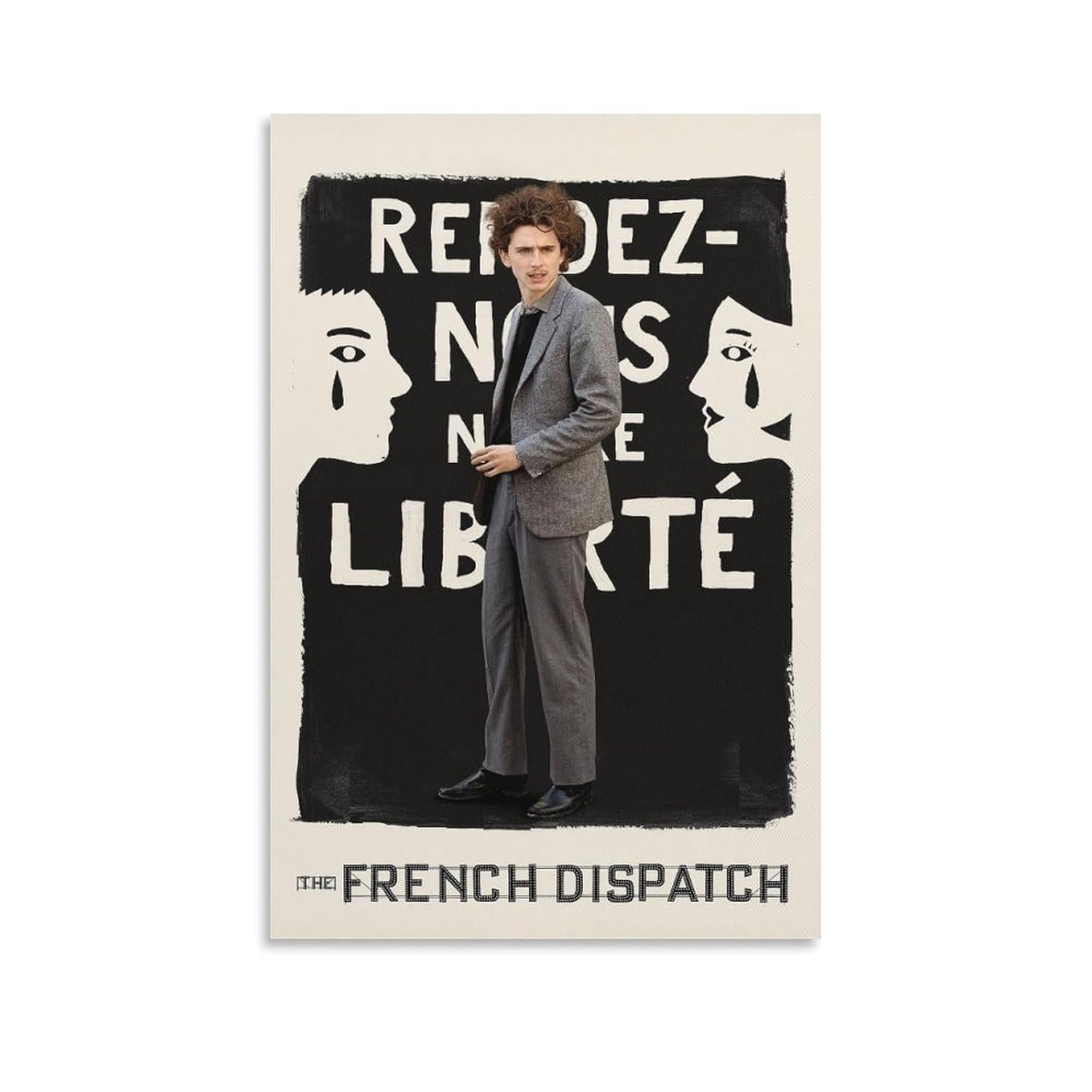 Paintings for Wall Decorations The French Dispatch Movie Posters Cool Artwork Wall Art Home Decor Posters Gift Ideas Prints Poster Decorative Painting Canvas Wall Art Living...