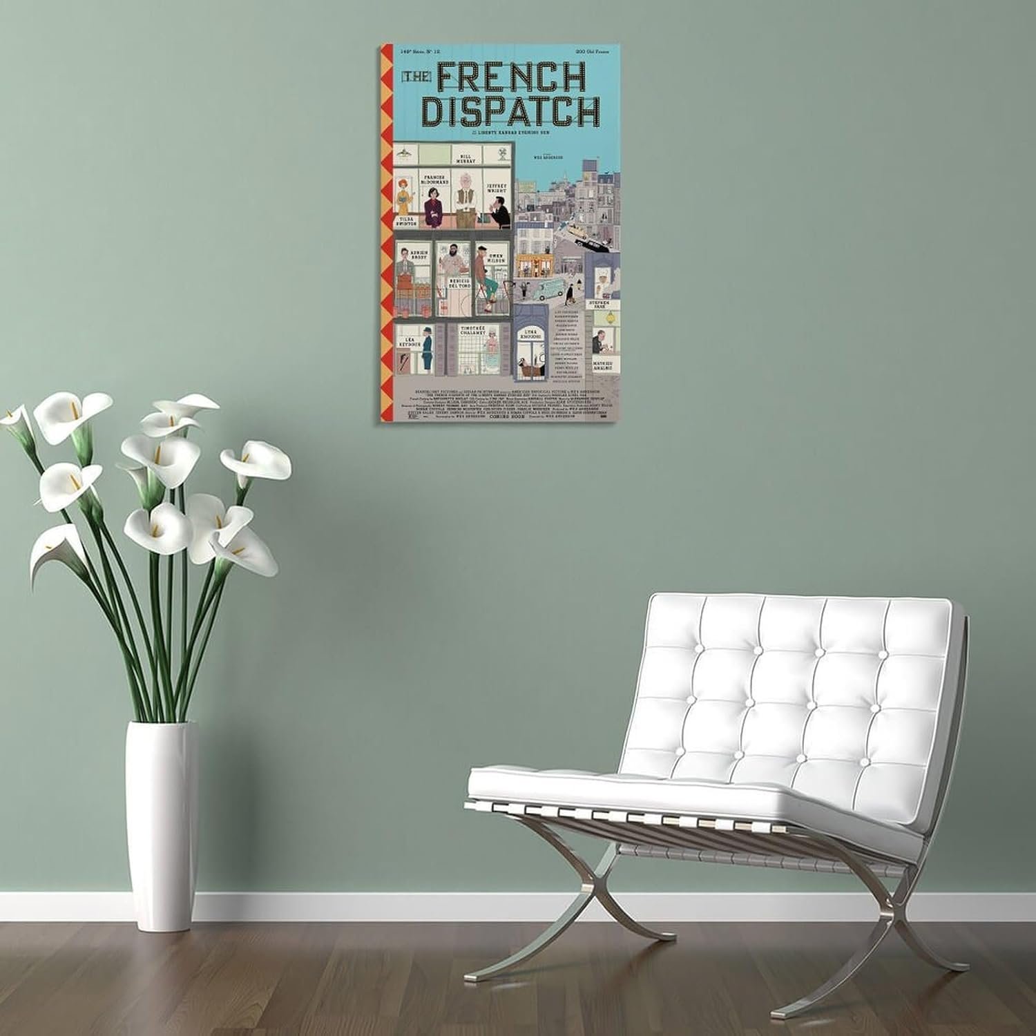 Paintings for Wall Decorations The French Dispatch Movie Posters Cool Artwork Wall Art Home Decor Posters Gift Ideas Prints Canvas Art Poster And Wall Art Picture Print Modern...