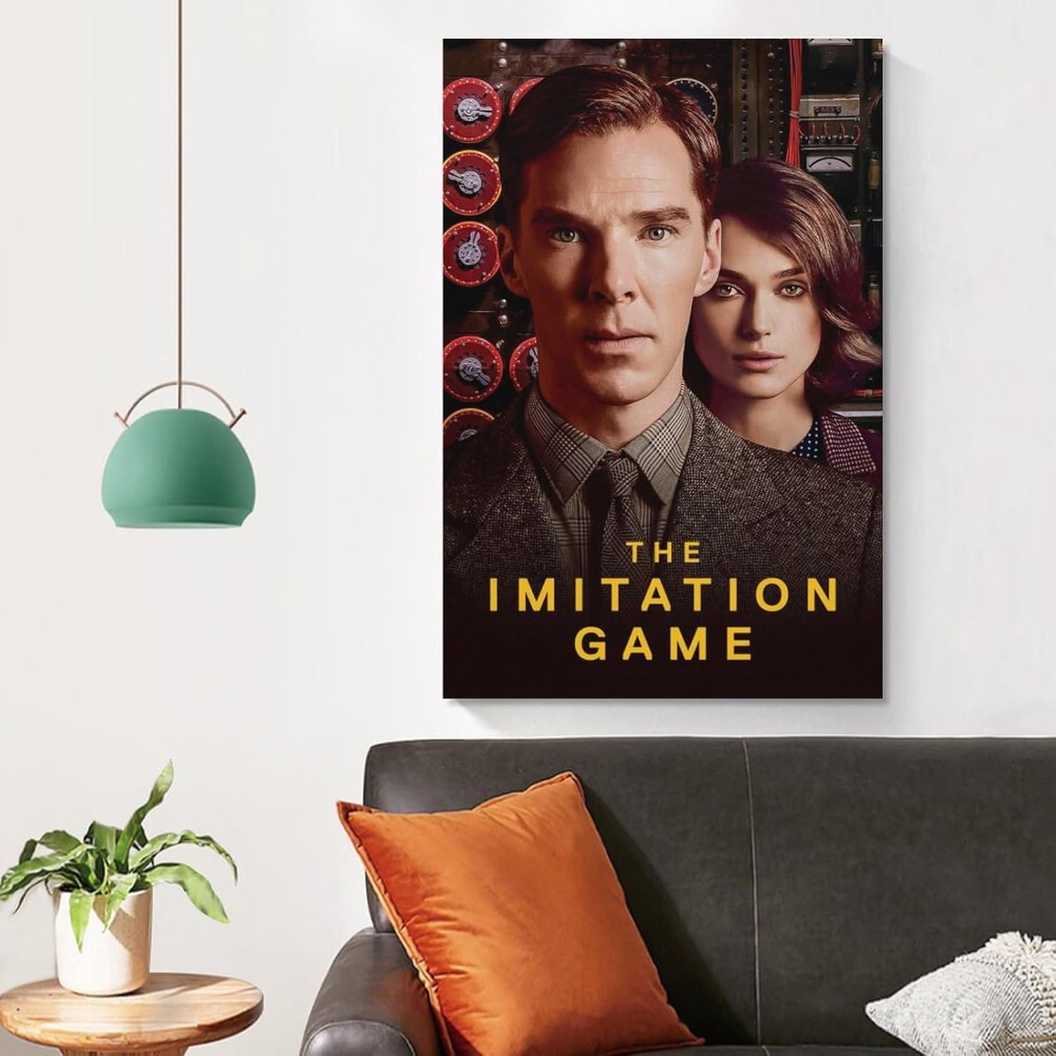 Paintings for Wall Decorations The Imitation Game Movie Posters Custom Poster Prints Poster Decorative Painting Canvas Wall Art Living Room Posters Bedroom Painting...