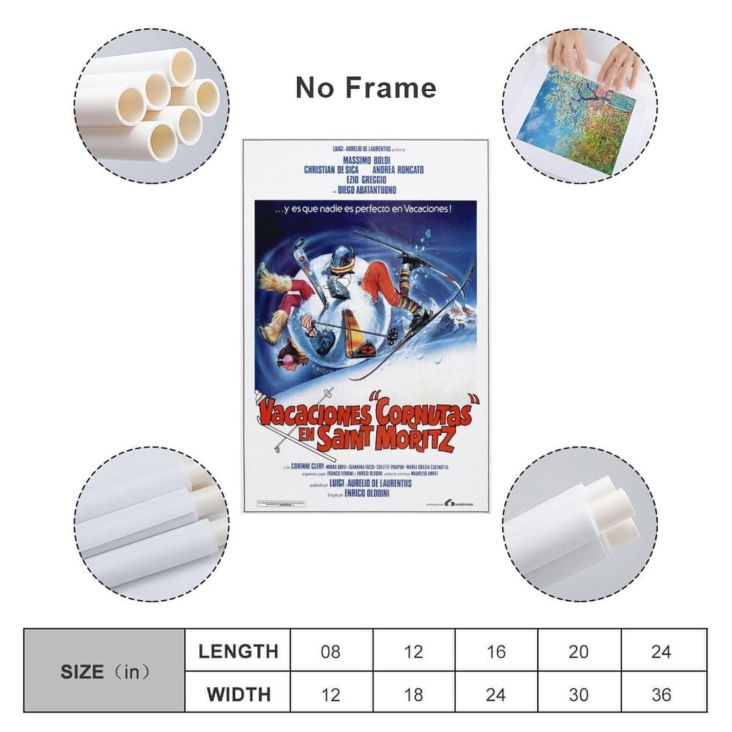 Paintings for Wall Decorations Vacanze Di Natale Movie Posters Cool Artwork Wall Art Home Decor Posters Gift Ideas Canvas Art Poster And Wall Art Picture Print Modern Family...