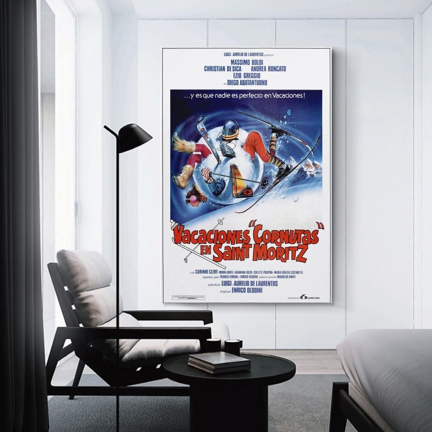 Paintings for Wall Decorations Vacanze Di Natale Movie Posters Cool Artwork Wall Art Home Decor Posters Gift Ideas Canvas Art Poster And Wall Art Picture Print Modern Family...