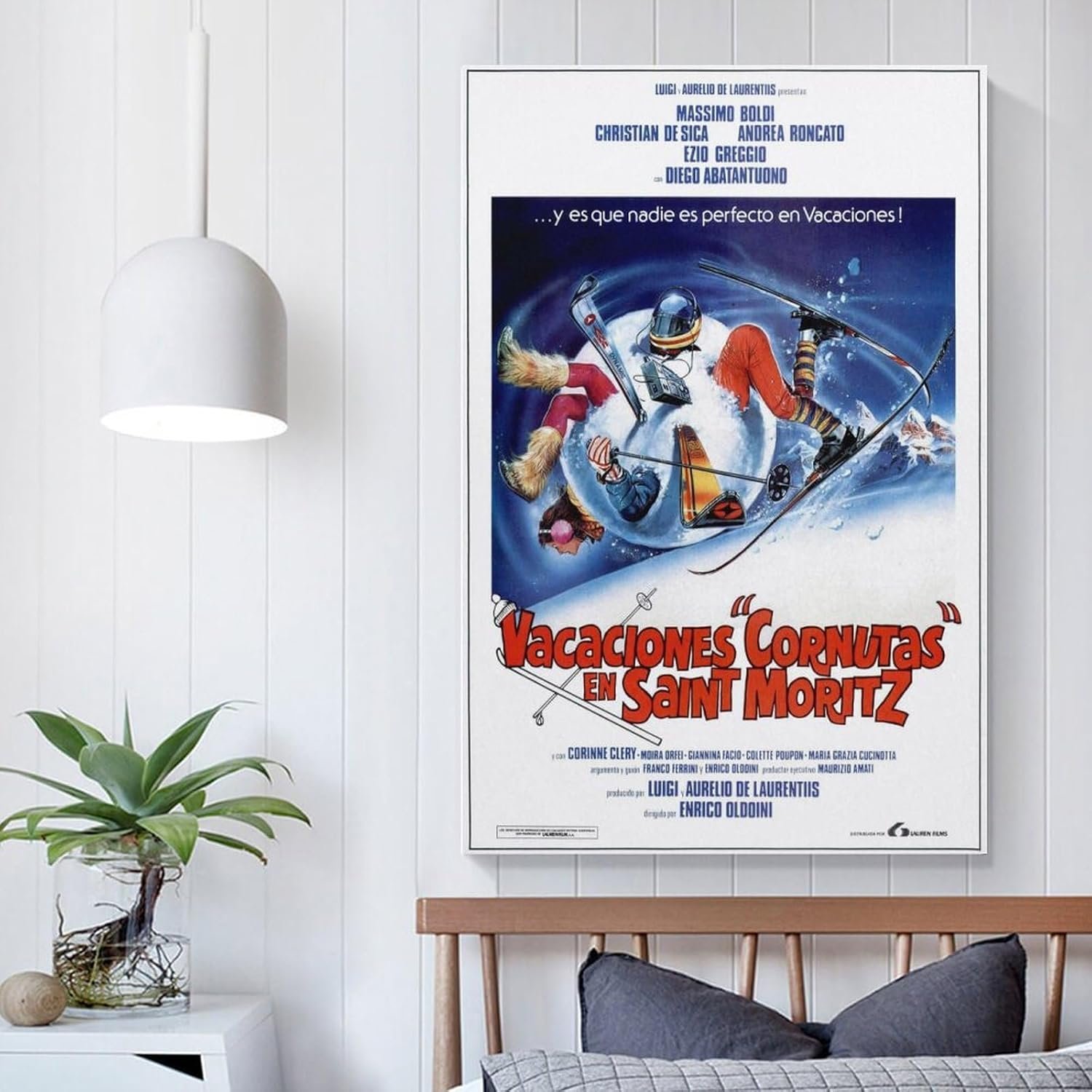 Paintings for Wall Decorations Vacanze Di Natale Movie Posters Cool Artwork Wall Art Home Decor Posters Gift Ideas Canvas Art Poster And Wall Art Picture Print Modern Family...