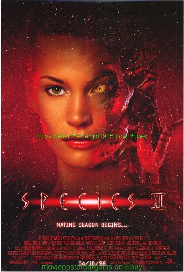 PICK ANY 5 Mint HORROR MOVIE POSTER'S ONLY $15 MIN. BID DOUBLE SIDED Originals!