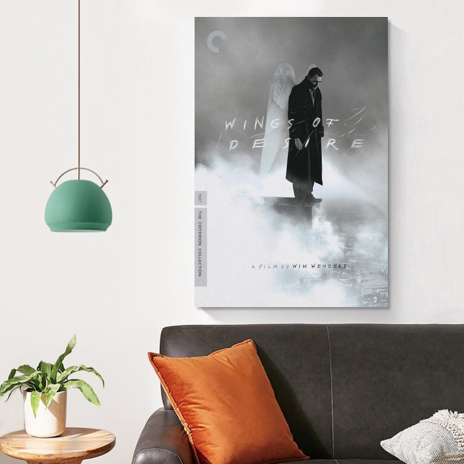 Picture Suitable for Living Room Wall Decoration Wings of Desire Movie Poster Dormitory Decoration Canvas Art Poster And Wall Art Picture Print Modern Family Bedroom Decor...