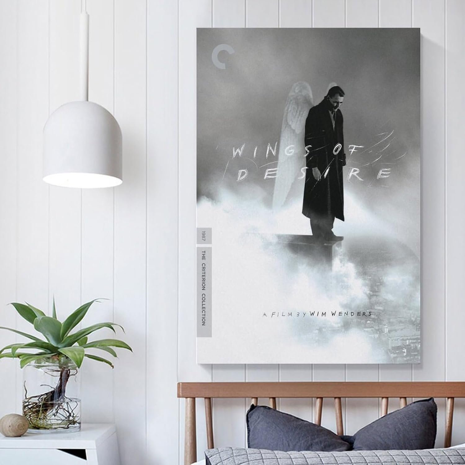 Picture Suitable for Living Room Wall Decoration Wings of Desire Movie Poster Dormitory Decoration Canvas Art Poster And Wall Art Picture Print Modern Family Bedroom Decor...