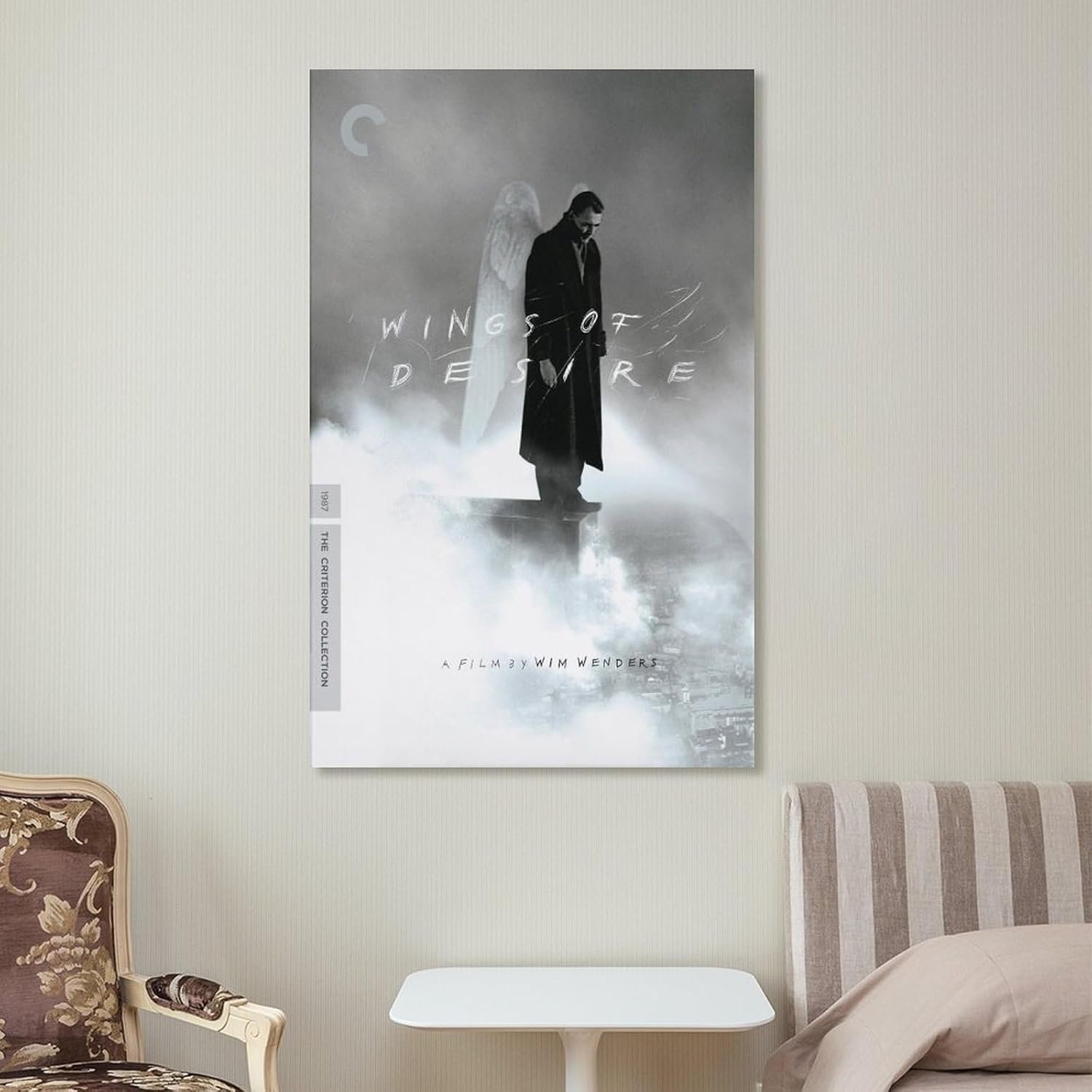 Picture Suitable for Living Room Wall Decoration Wings of Desire Movie Poster Dormitory Decoration Canvas Art Poster And Wall Art Picture Print Modern Family Bedroom Decor...