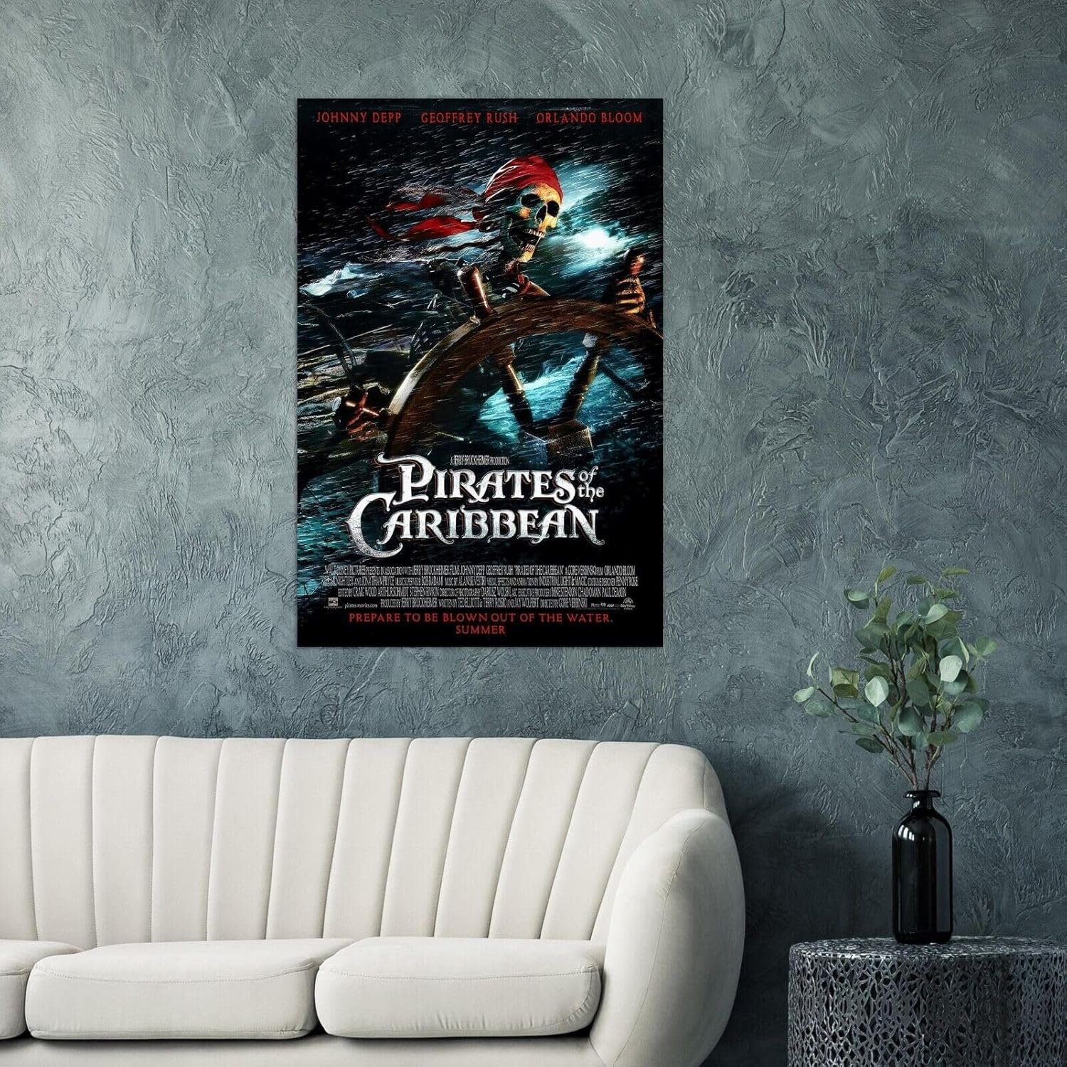 Pirates of The Caribbean - 2003 - Original Teaser Movie Poster #1-24 x 36 Inches