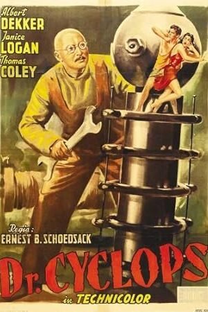 Pop Culture Graphics Dr. Cyclops Poster Movie Italian B 11x17