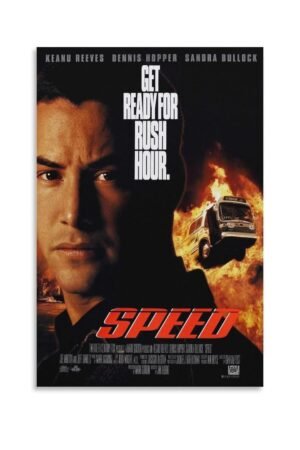 Poster Speed Movie Posters Poster Decorative Painting Canvas Wall Art Living Room Posters Bedroom Painting 20x30inch(50x75cm)