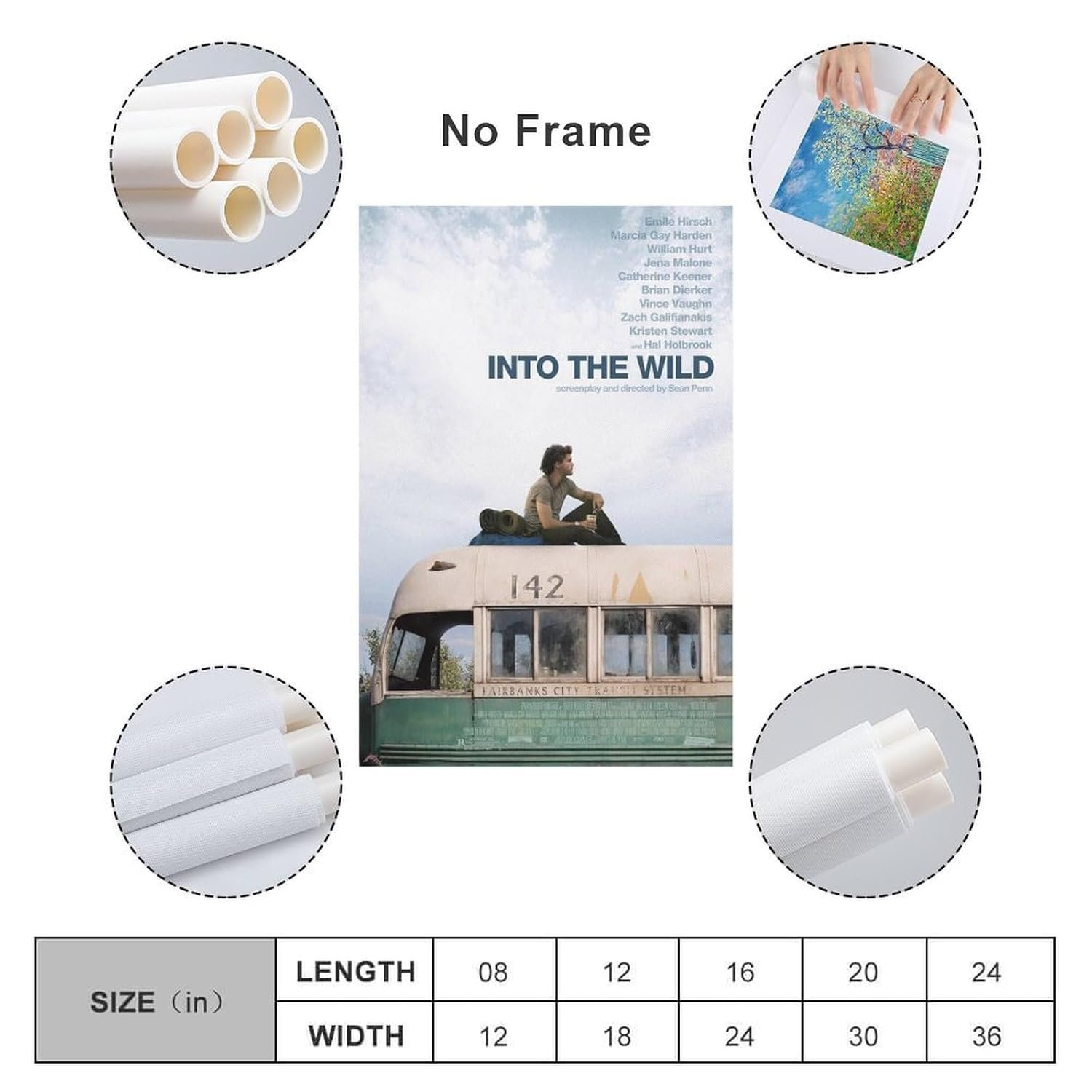 Posters for Men's Rooms Wilderness Survival Biography Drama Movie Posters Office Decoration Canvas Art Poster And Wall Art Picture Print Modern Family Bedroom Decor Posters...