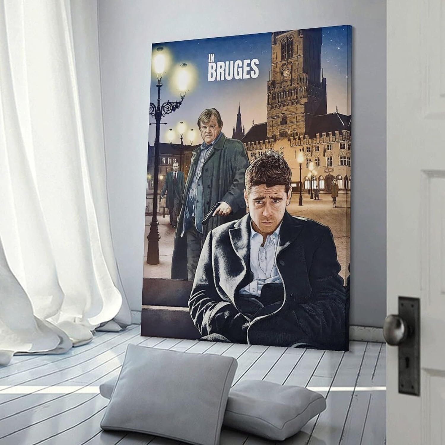 Posters for Room Aesthetic In Bruges Movie Posters Custom Poster Prints Poster Decorative Painting Canvas Wall Art Living Room Posters Bedroom Painting 16x24inch(40x60cm)
