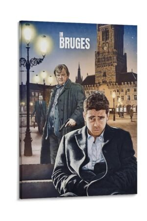 Posters for Room Aesthetic In Bruges Movie Posters Custom Poster Prints Poster Decorative Painting Canvas Wall Art Living Room Posters Bedroom Painting 16x24inch(40x60cm)