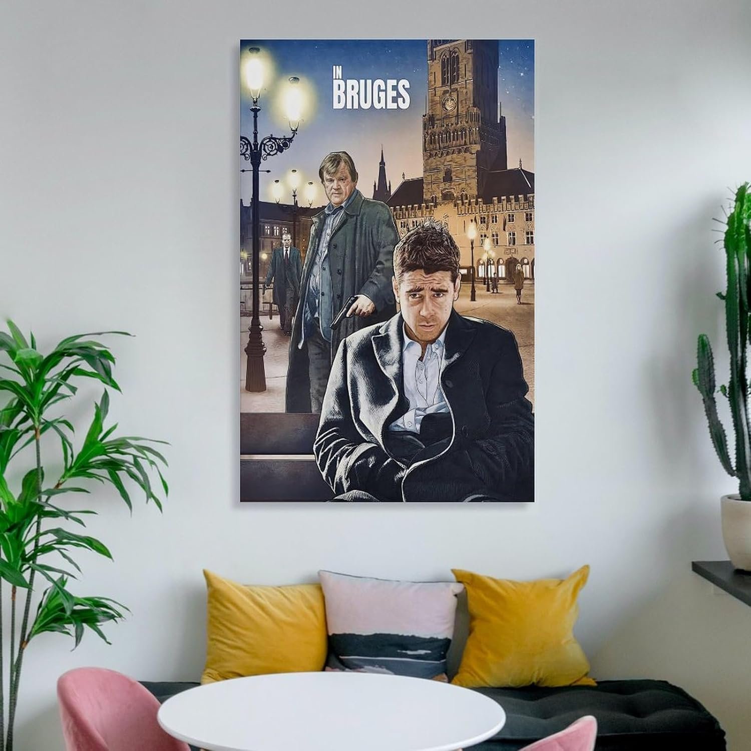 Posters for Room Aesthetic In Bruges Movie Posters Custom Poster Prints Poster Decorative Painting Canvas Wall Art Living Room Posters Bedroom Painting 16x24inch(40x60cm)