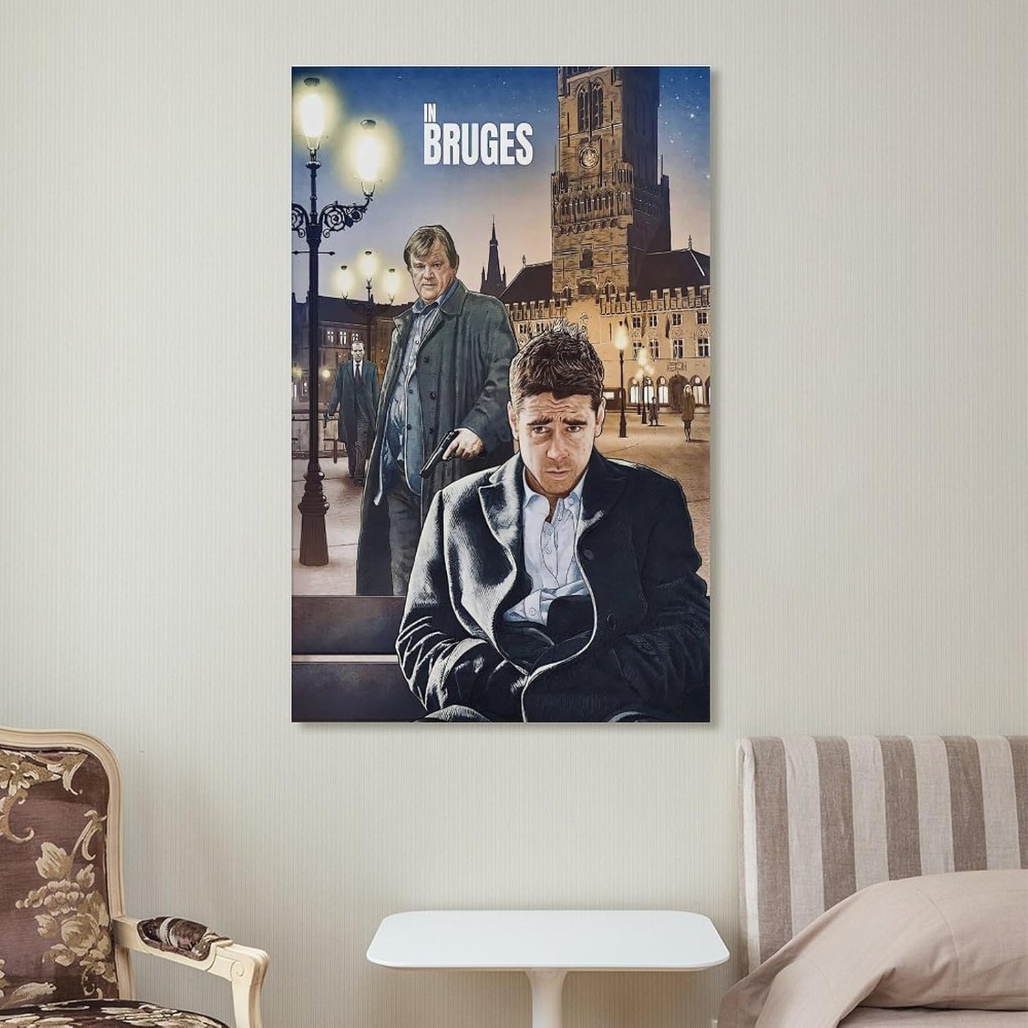 Posters for Room Aesthetic In Bruges Movie Posters Custom Poster Prints Poster Decorative Painting Canvas Wall Art Living Room Posters Bedroom Painting 16x24inch(40x60cm)
