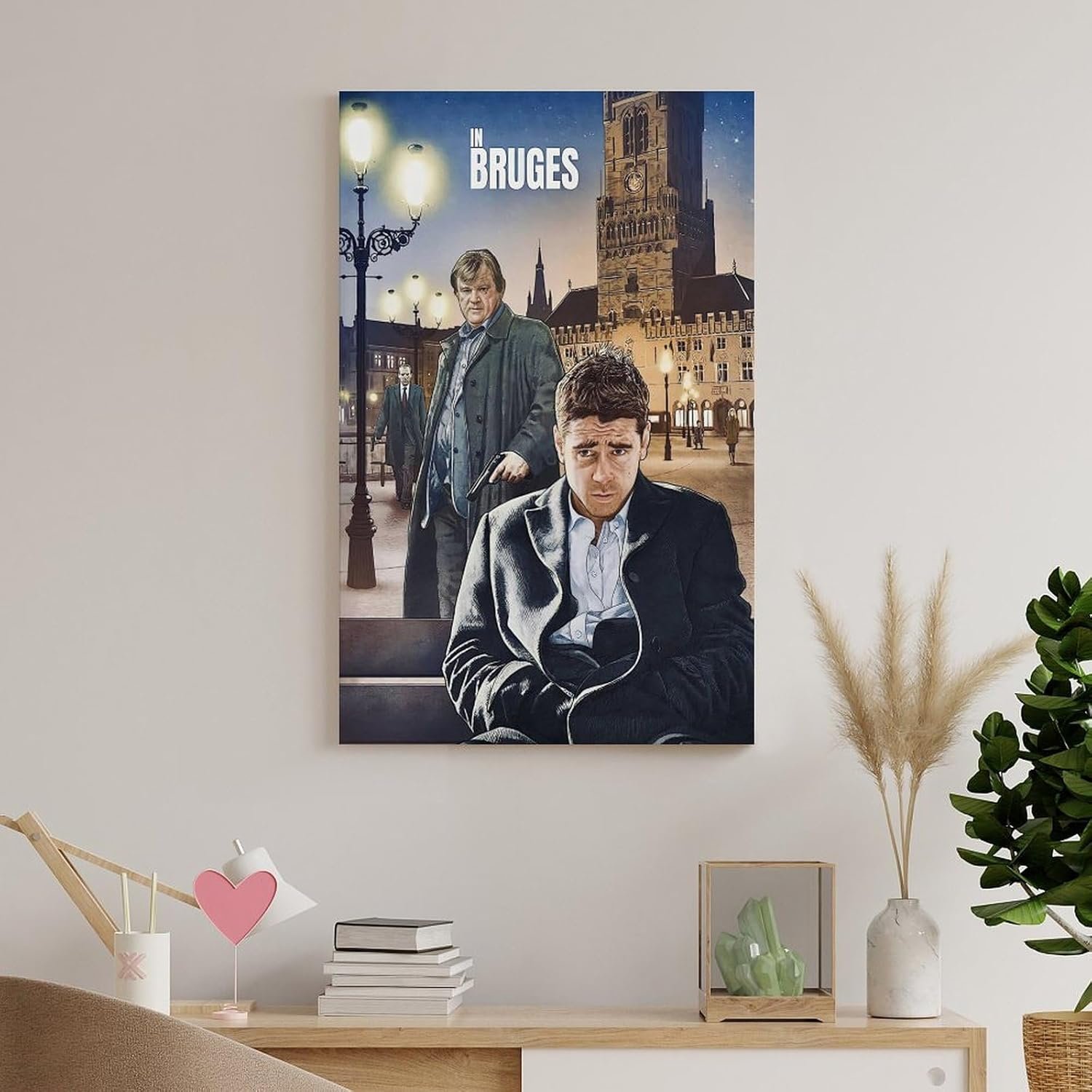 Posters for Room Aesthetic In Bruges Movie Posters Custom Poster Prints Poster Decorative Painting Canvas Wall Art Living Room Posters Bedroom Painting 16x24inch(40x60cm)