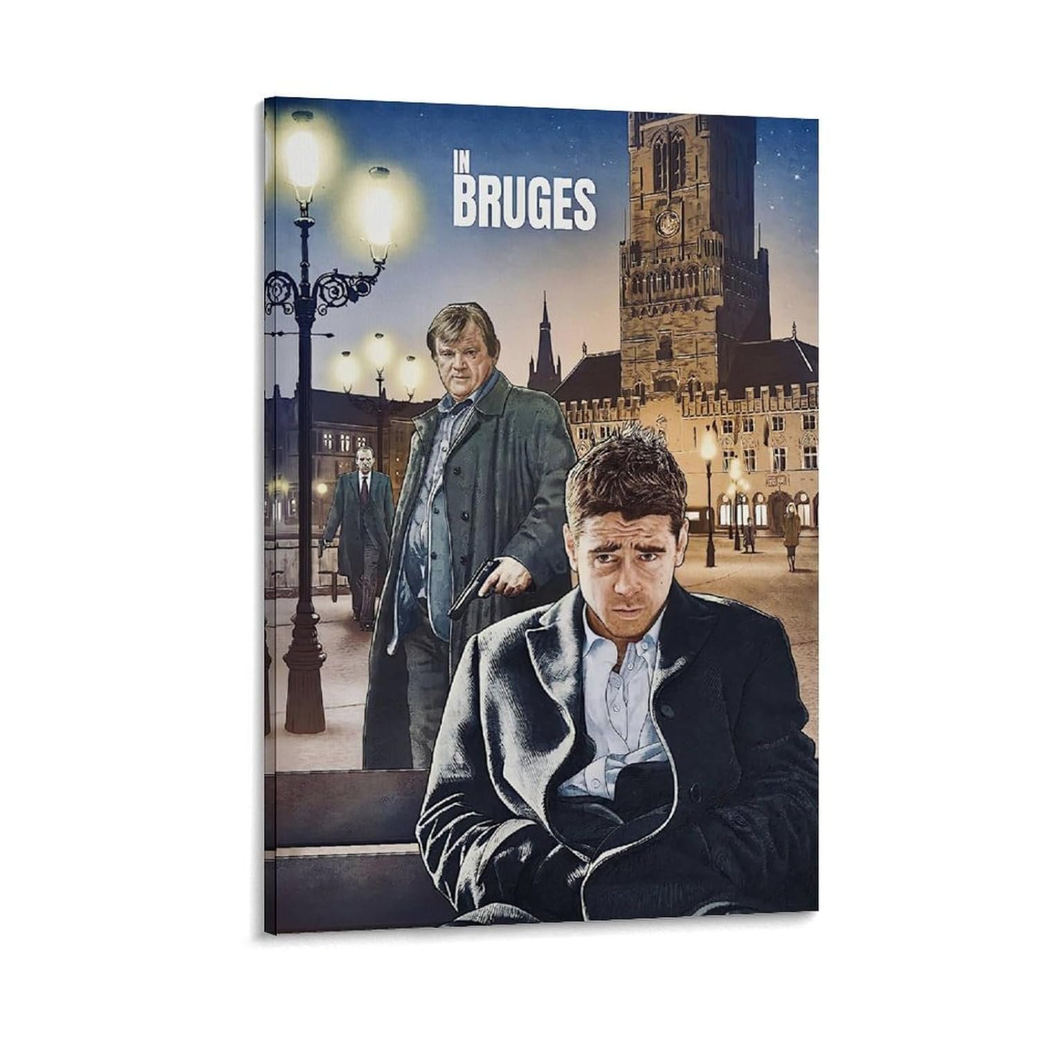 Posters for Room Aesthetic In Bruges Movie Posters Custom Poster Prints Poster Decorative Painting Canvas Wall Art Living Room Posters Bedroom Painting 16x24inch(40x60cm)