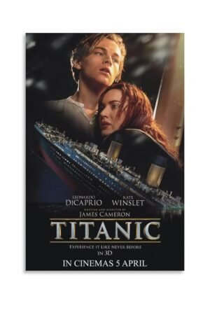 Posters for Room Aesthetic Titanic Movie Poster Cool Artwork Wall Art Home Decor Posters Gift Ideas Canvas Art Poster And Wall Art Picture Print Modern Family Bedroom Decor...