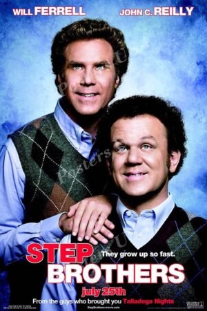 Posters USA Step Brothers Movie Poster GLOSSY FINISH - MOV516 (24" x 36" (61cm x 91.5cm))
