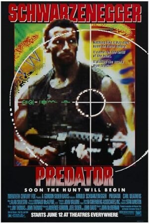 Predator - Movie Poster - Arnold Schwarzenegger - Teaser-8 x 12 Inches (US/CAN only)