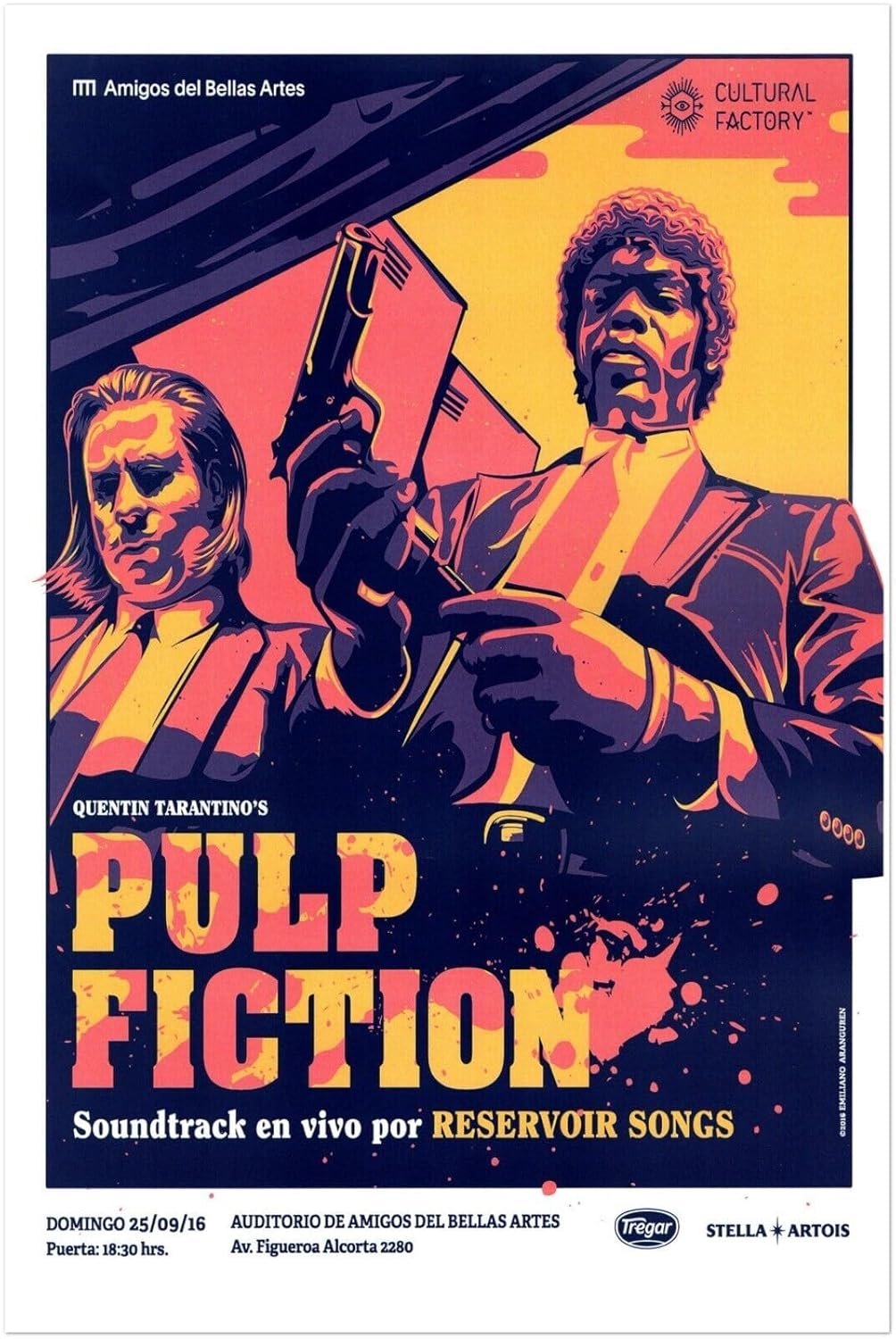 Pulp Fiction Movie Poster - Quentin Tarantino - Alternate #5-11 x 17 Inches