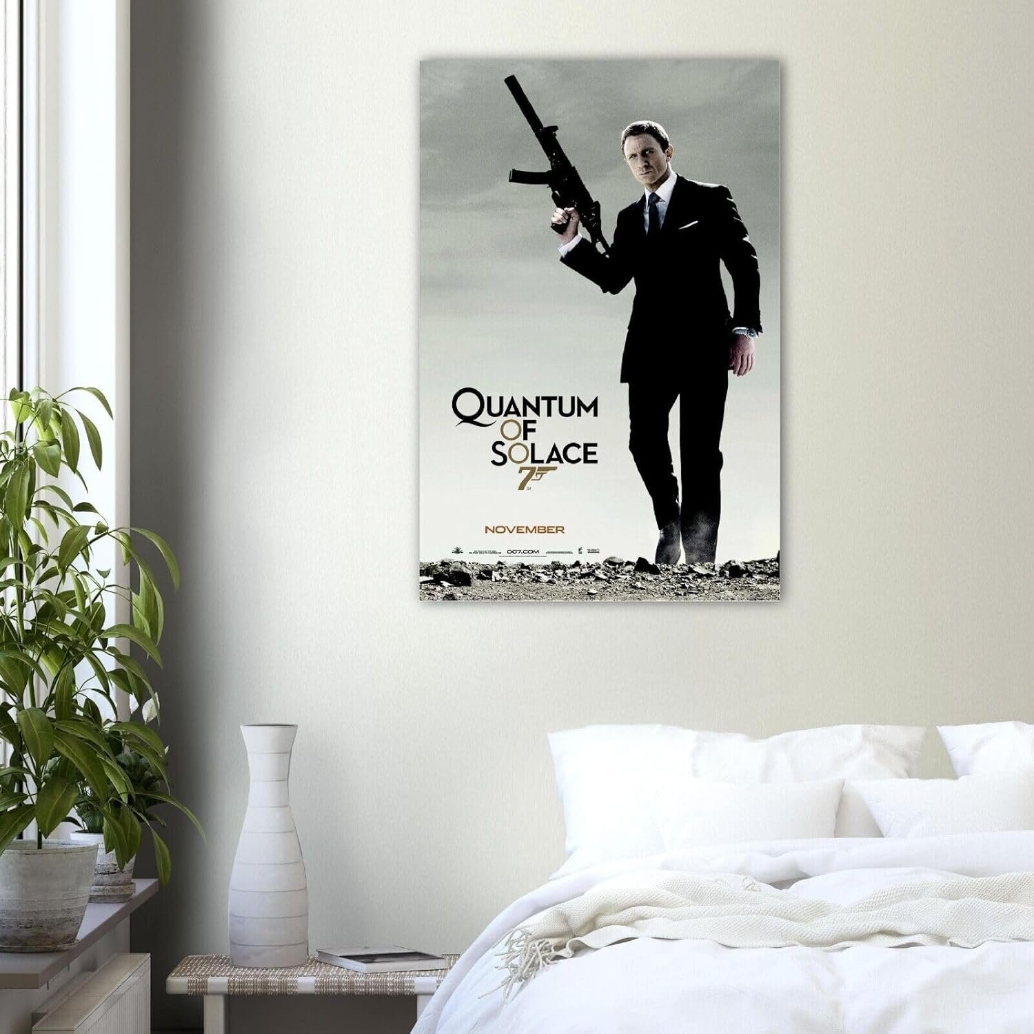 Quantum of Solace - Movie Poster - Daniel Craig - US Teaser-24 x 36 Inches (US)