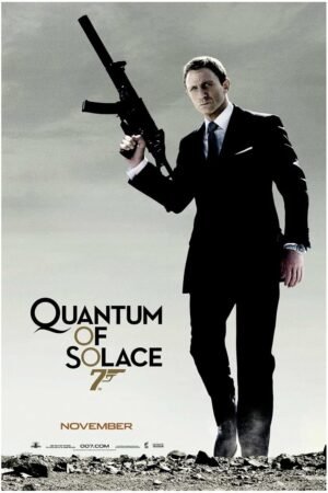 Quantum of Solace - Movie Poster - Daniel Craig - US Teaser-24 x 36 Inches (US)
