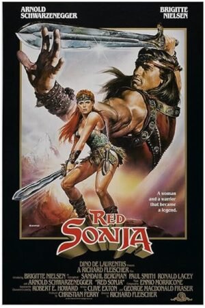 Red Sonja - Movie Poster - Arnold Schwarzenegger - US Version-12 x 18 Inches